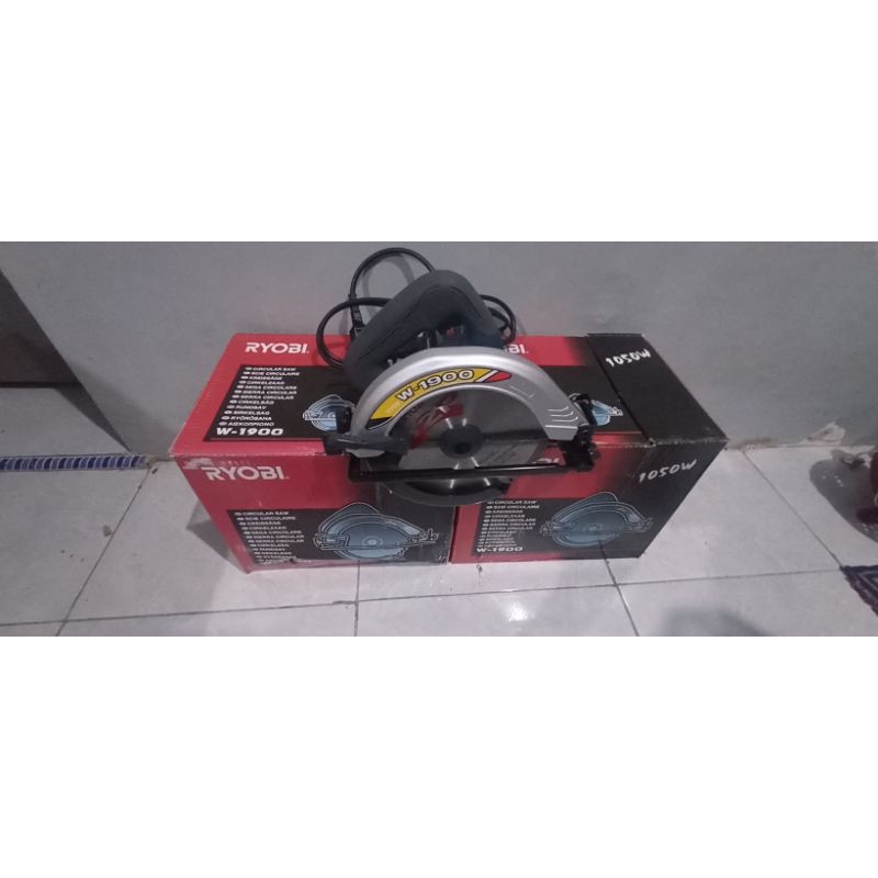 RYOBI Circular saw W-1900 - Gergaji Listrik Terbaru