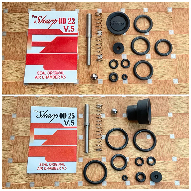 Sparepart pompa angin type V.5 ukuran od22 dan od25