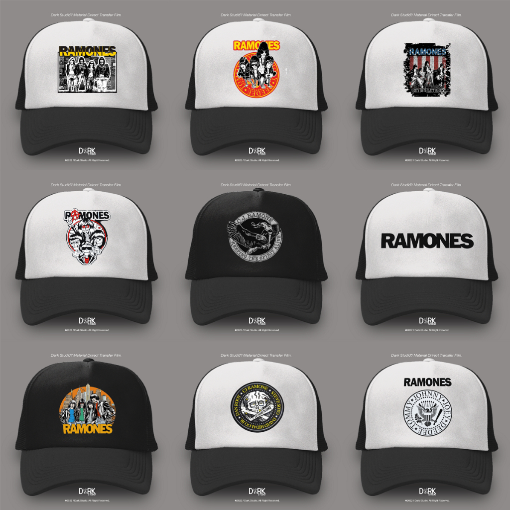 Topi Jaring / Topi Distro / BAND PUNK ROCK METAL RAMONES