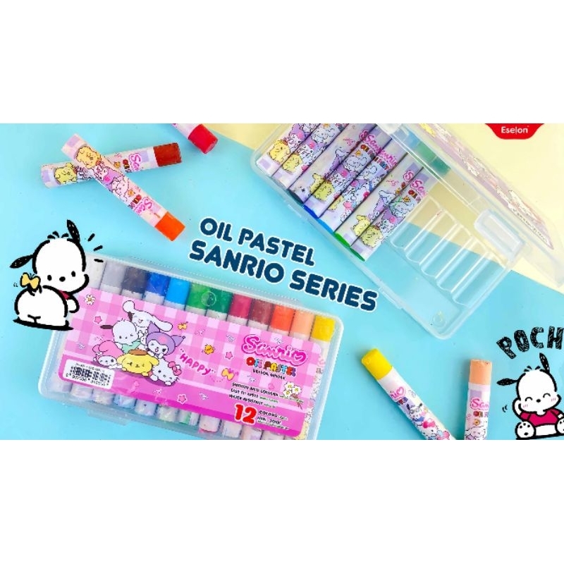 

Crayon Sanrio Mini 12 Warna/ Krayon Karakter