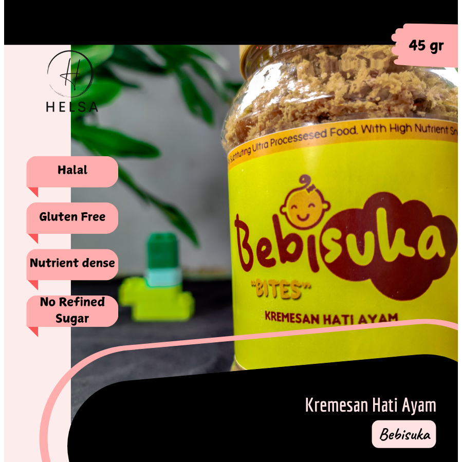 

bGF KREMESAN HATI AYAM ORGANIK BEBISUKA SNACK TINGGI NUTRISI