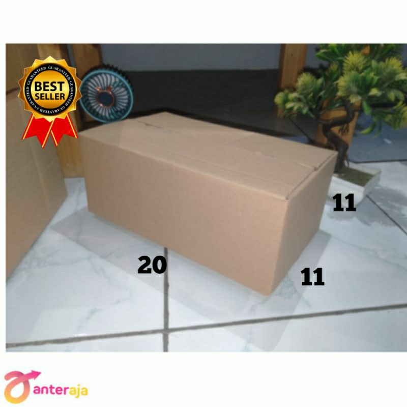 

kardus box packing paket 20x11x11
