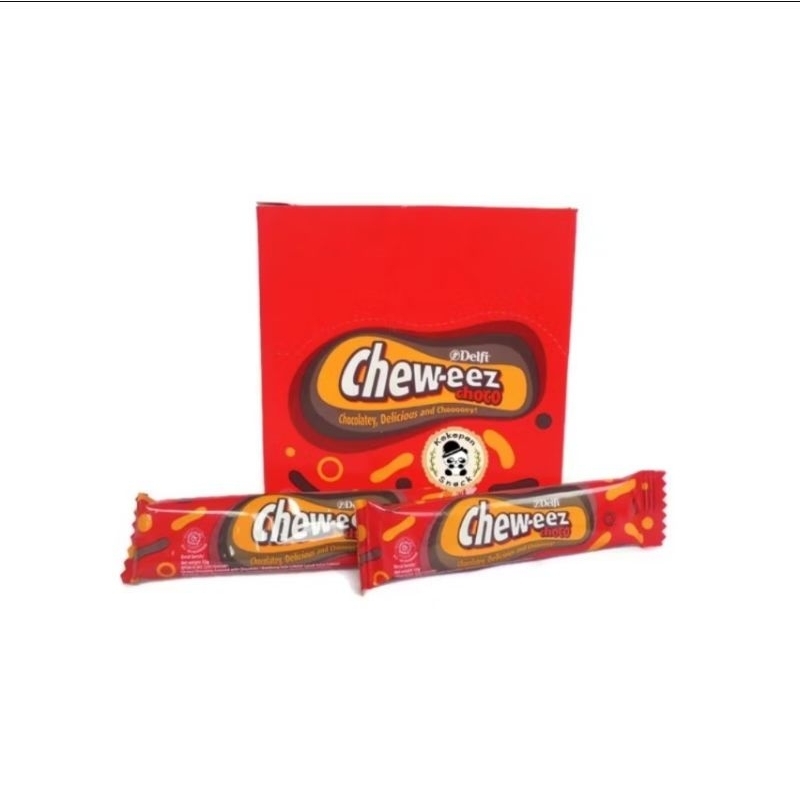 

Delfi Chew eez choco 1 box isi 20 pcs