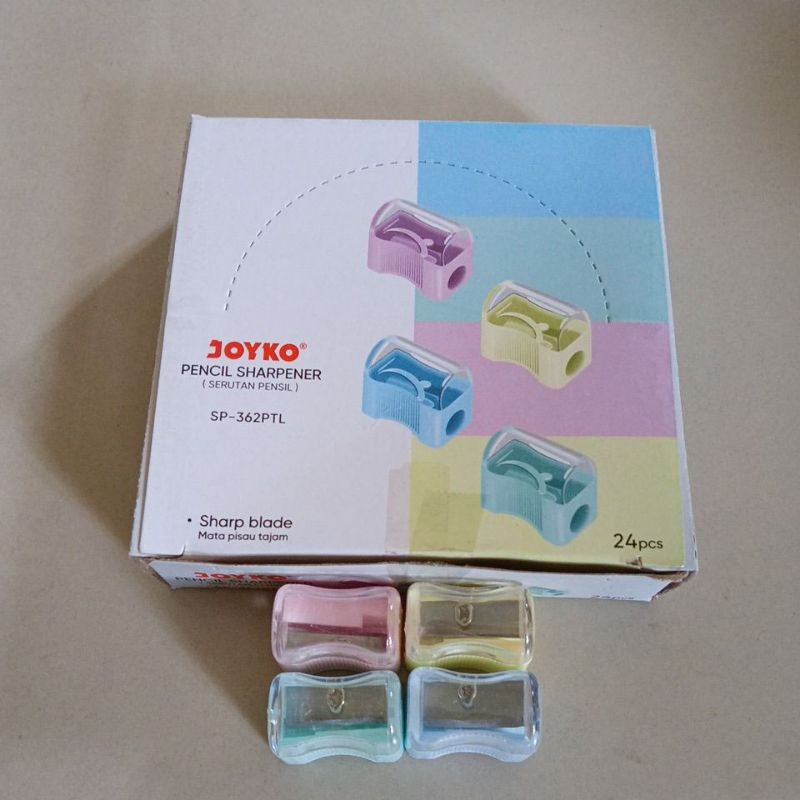 

Serutan Pensil Joyko SP - 362PTL Per Pack isi 24pcs