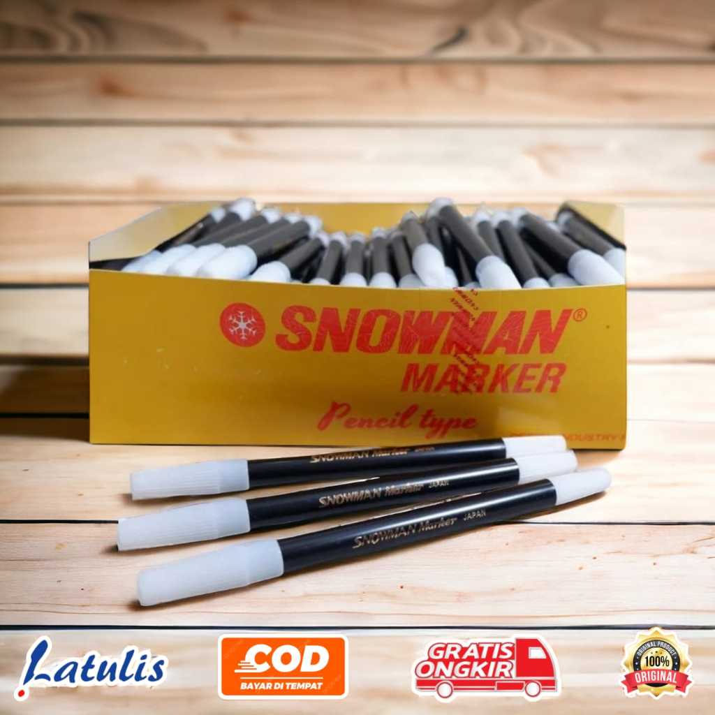 

Spidol Snowman Marker Kecil (Lusin)