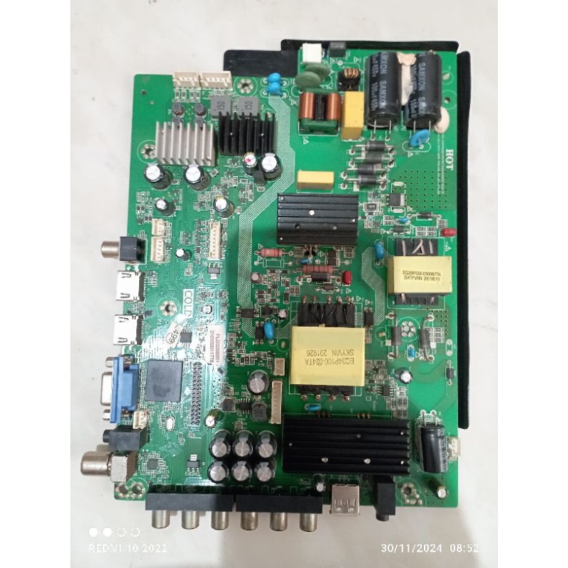 MB MOBO MAINBOARD MODULE MESIN TV POLYTRON PLD32B8951/ PLD 32B8951 (MB PN 32)