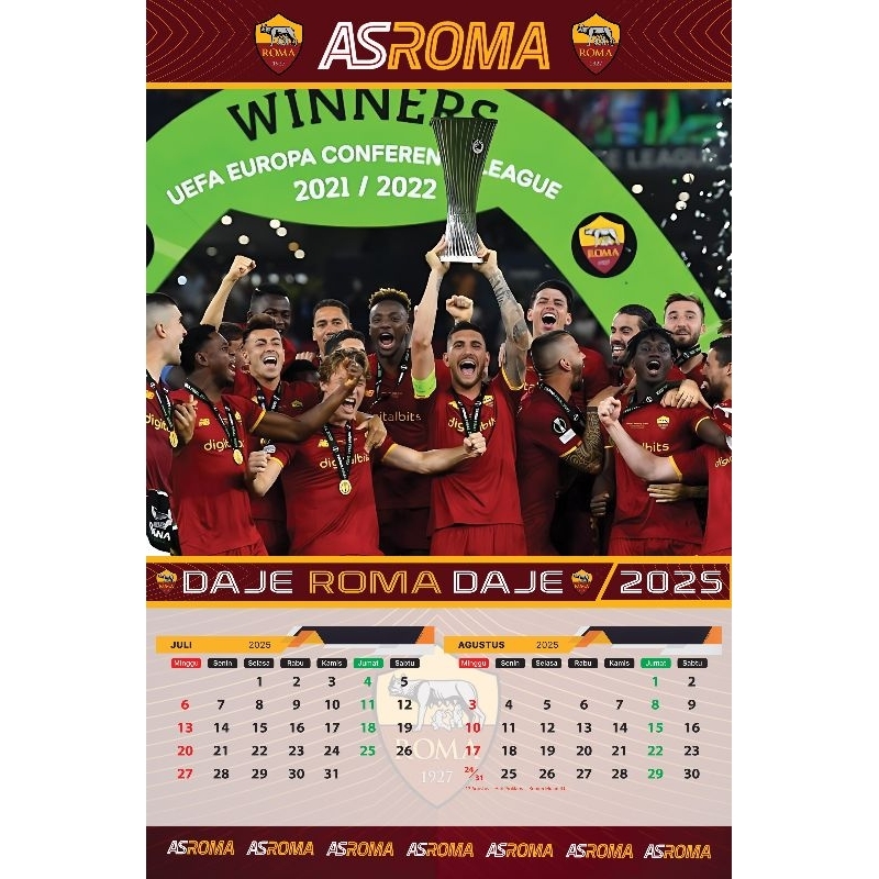 

kalender Roma 2025