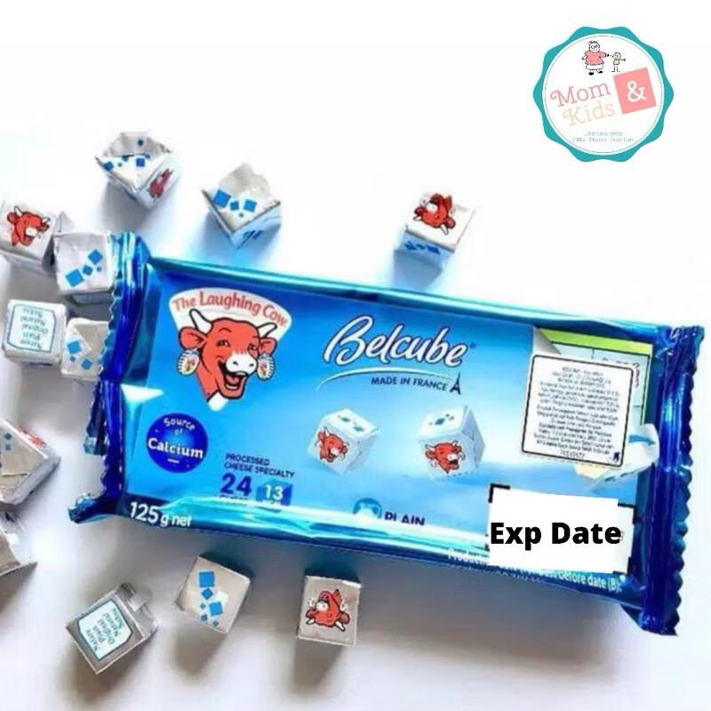 

BELCUBE PLAIN CHEESE SPREAD 125 GR (24 CUBES) | BELCUBE KEJU MPASI BAYI