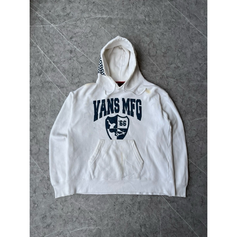 Hoodie Vintage White Vans