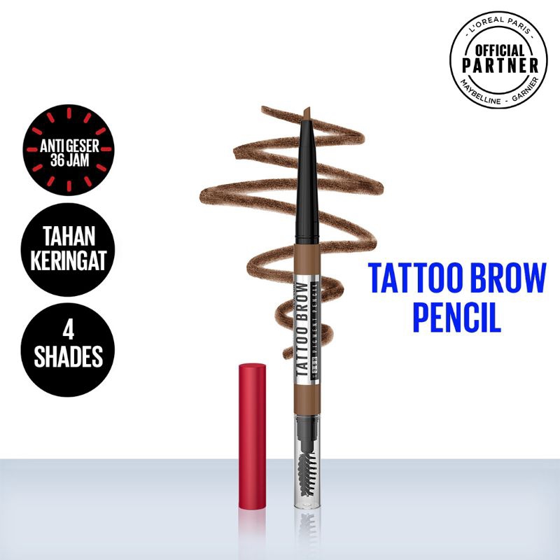 MAYBELLINE TATTO BROW 36H PENCIL / PENSIL ALIS