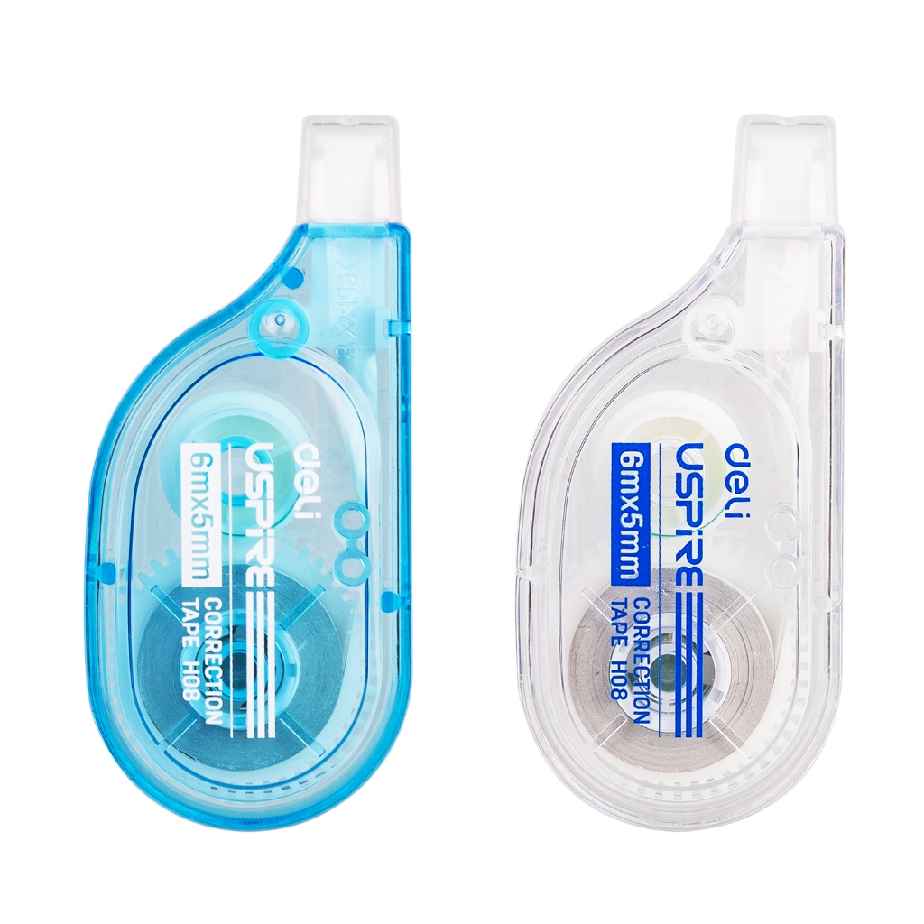 

Deli Correction Tape / Tip-Ex Kertas 5mm*6m EH08