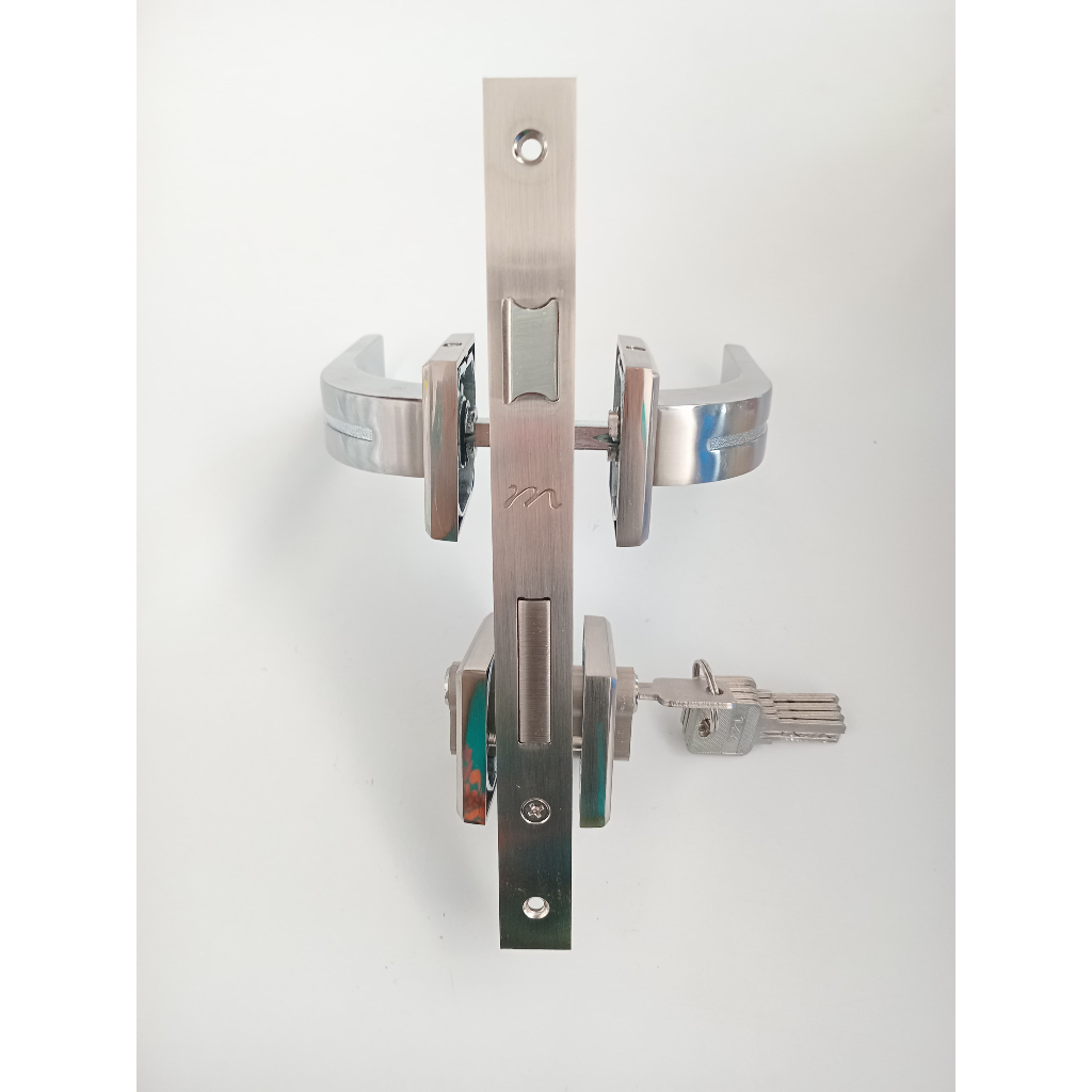 SLOT/SELOT MULLER MIX Y STAINLESS STEEL/HANDLE PINTU RUMAH/KAMAR/HANDLE KUNCI PINTU