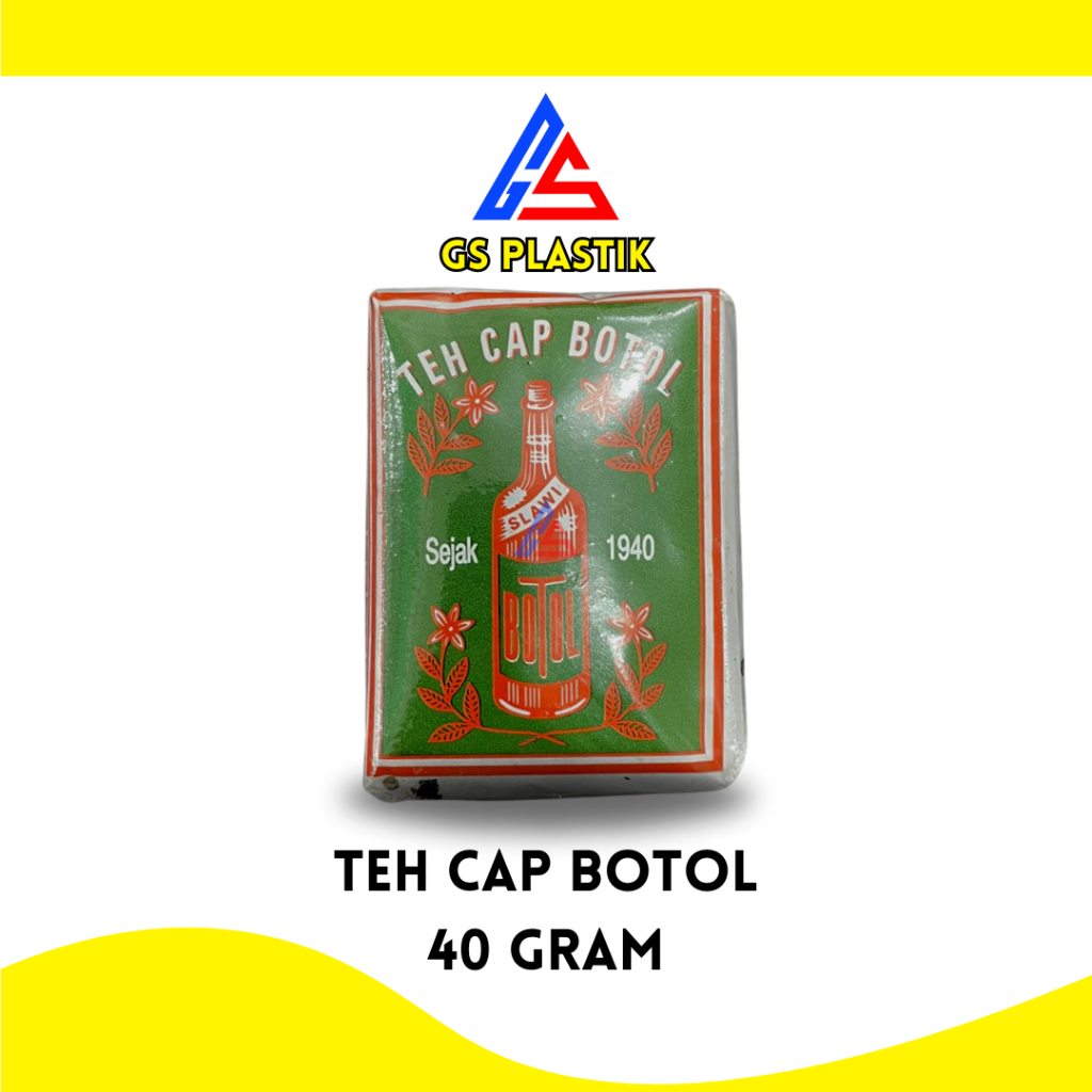 

Teh Cap Botol Teh Hijau Bubuk Aroma Melati 40 gram