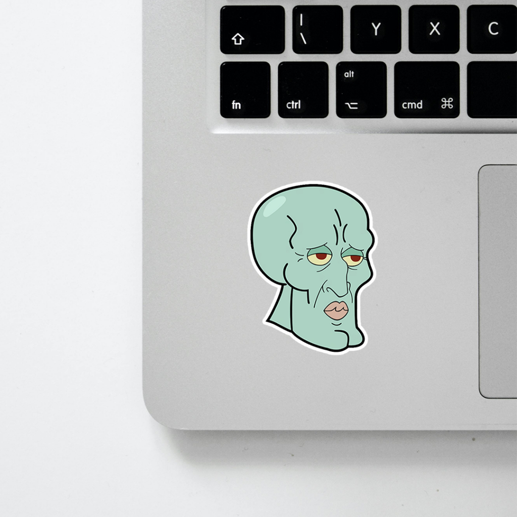 Sticker Squidward Ganteng | Sticker Aesthetic Skena | Sticker Samarinda