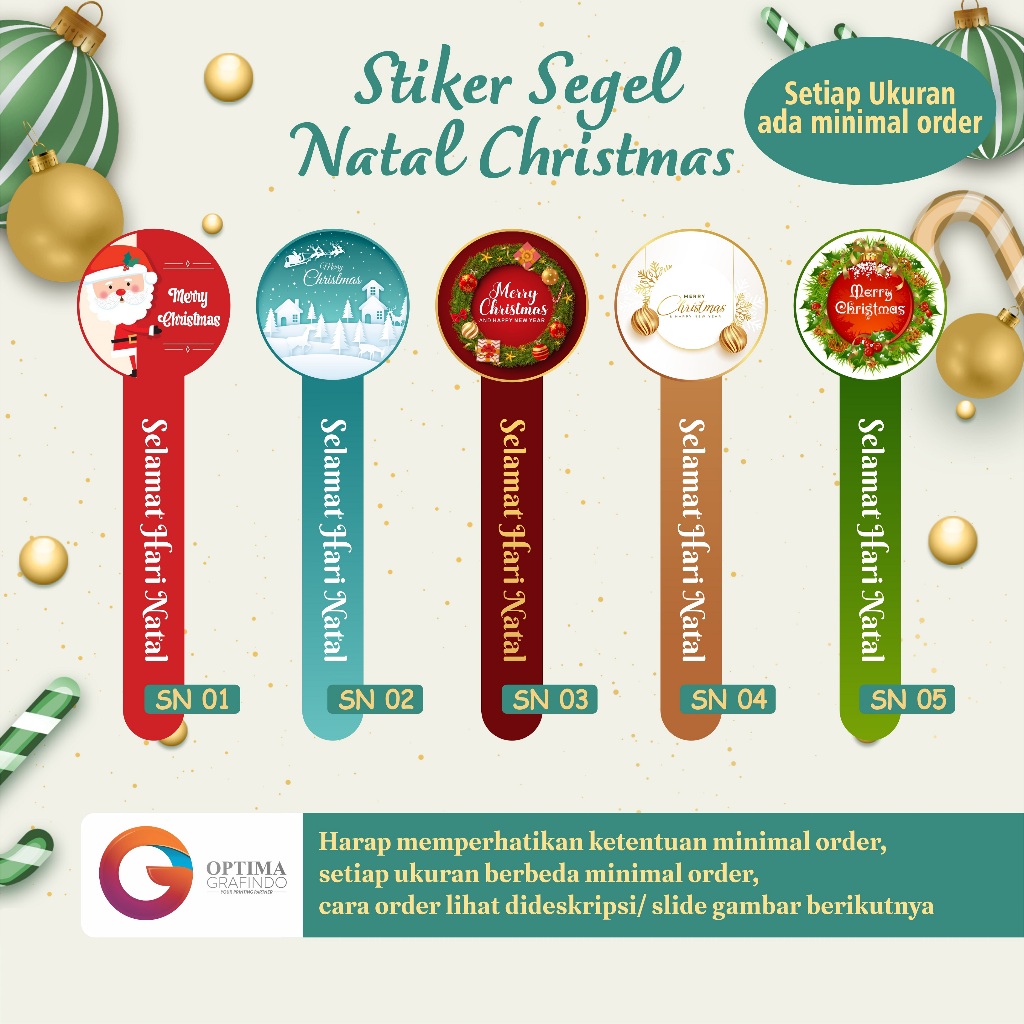 

Stiker Natal Christmas Stiker Toples , Hampers , Box , Stiker Segel