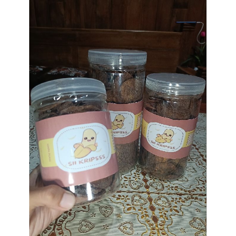 

KRIPIK PISANG rasa coklat 200gr