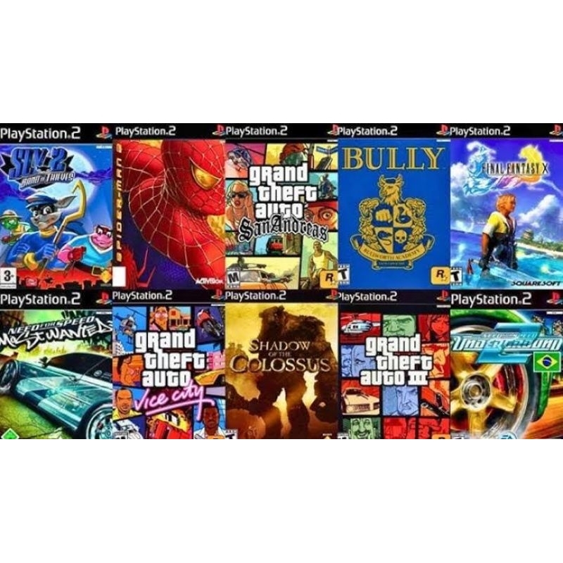 GAME PS 2 ISO VIA LINK GD • Tinggal Download | Untuk FD , HDD & Emulator