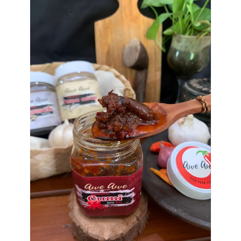 

sambal cumi aweawe/sambal babaycumipedasmantul/sambelmurah