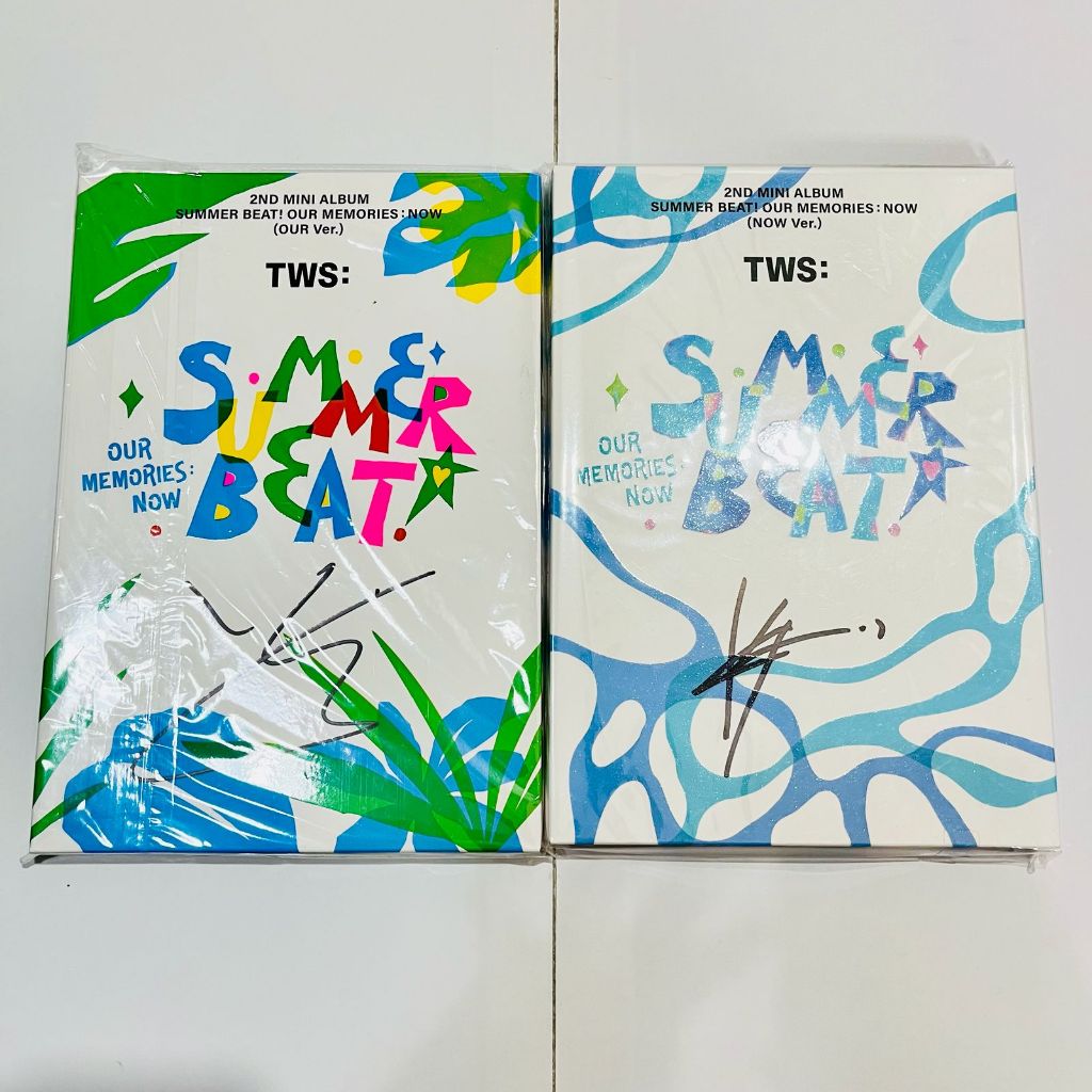 [READY STOCK] TWS ALBUM SIGNED SUMMER BEAT SHINYU KYUNGMIN MWAVE