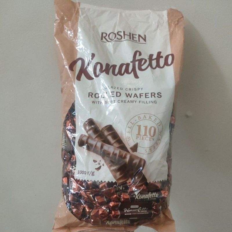 

Roshen Konafetto - Coklat 250gr | Coklat Impor Arab