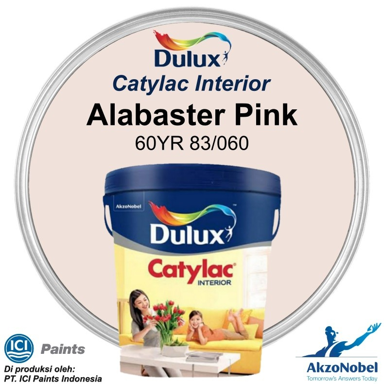 CAT DULUX CATYLAC INTERIOR 25 KG - ALABASTER PINK 60YR 83/060