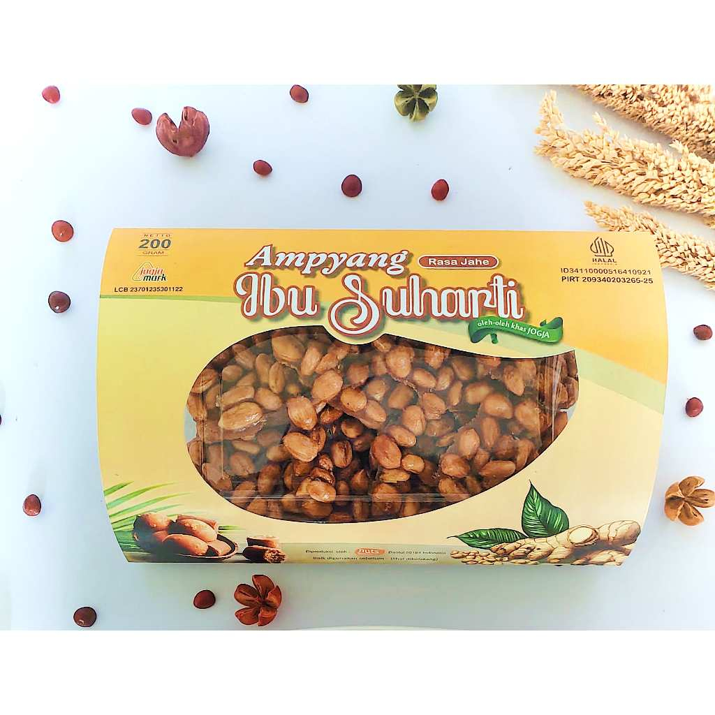 

Gula kacang / Ampyang Jahe Ibu Suharti