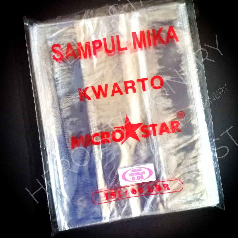 

KODE FWCJQ Sampul buku kuarto kwarto mika microstar 6 lembar