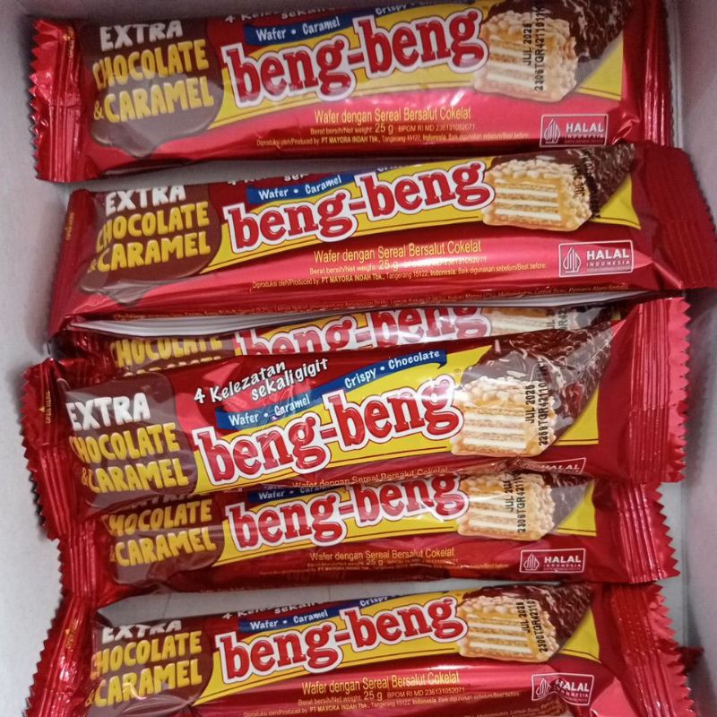 

BENG-BENG wafer dengan sereal bersalut coklat