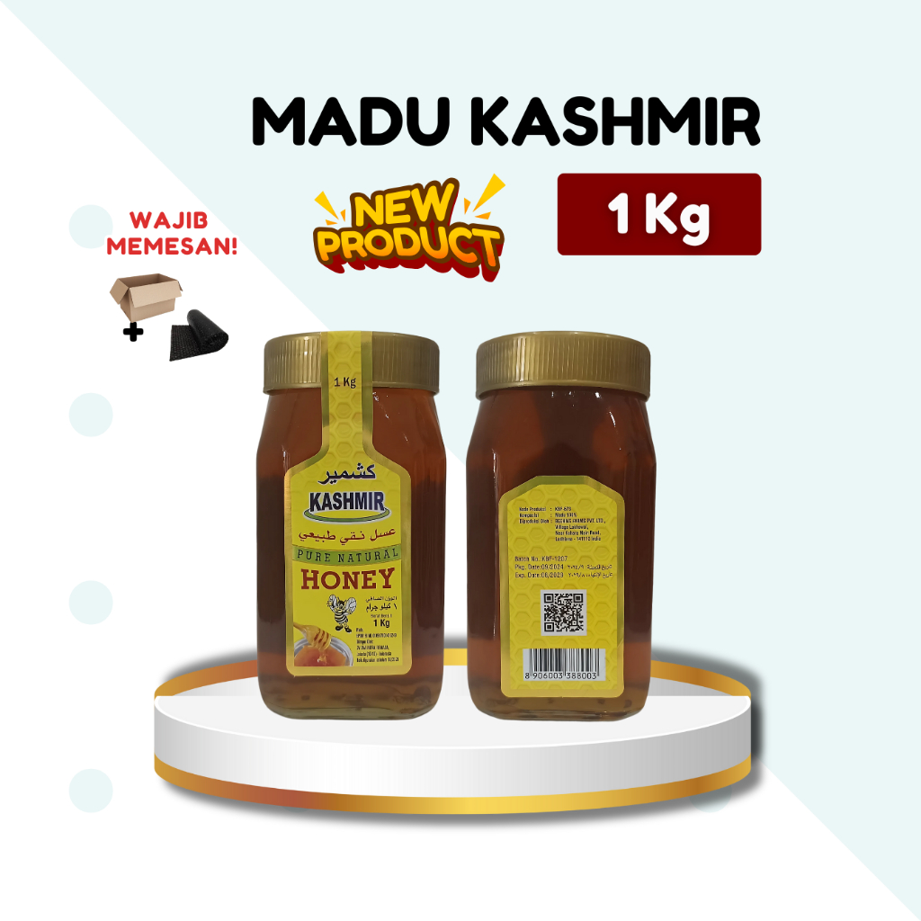 

Madu Kashmir 1 KG | Madu Murni kashmir Original kemasan baru Exp.2029