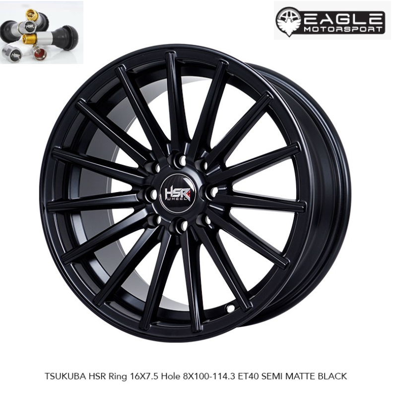 Pelek-velg Mobil Avanza Mobilio Mazda2 Jazz Swift Vios R16 hsr tsukuba