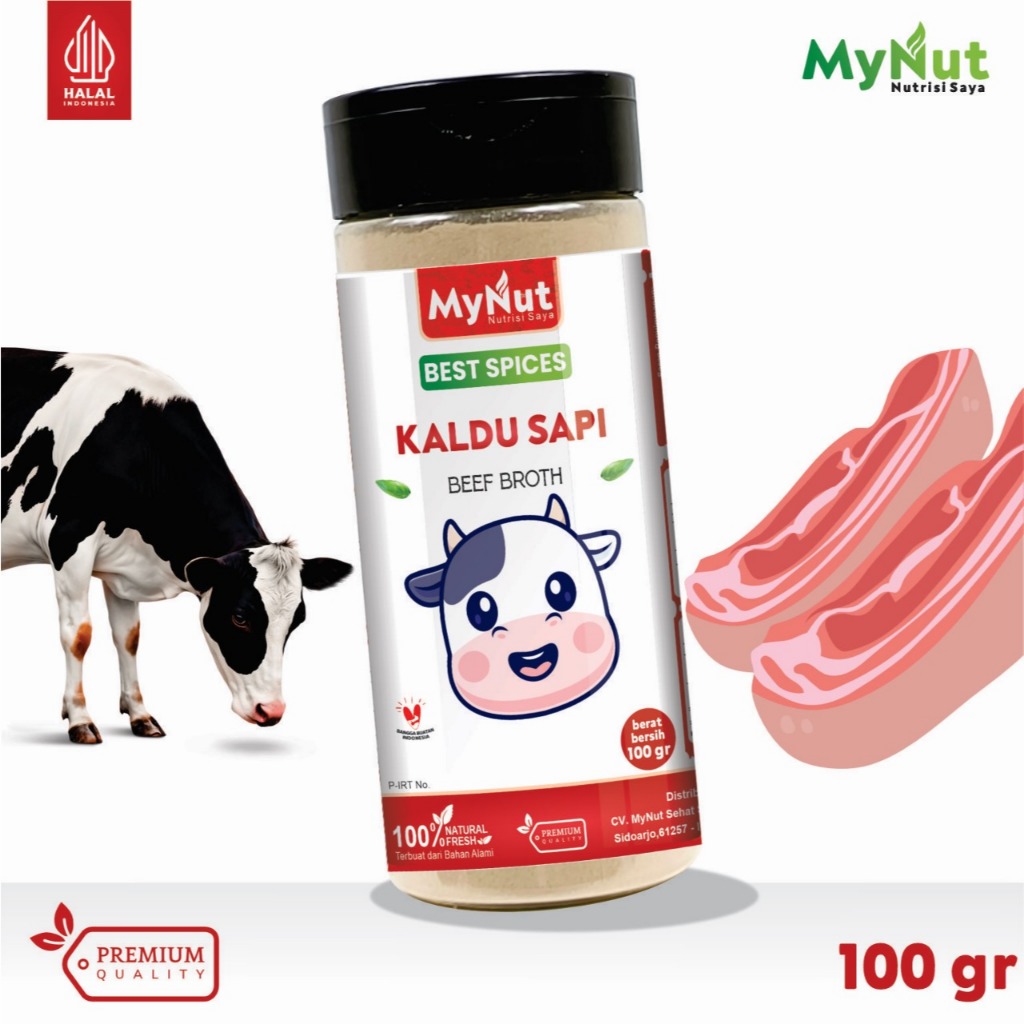 

MYNUT KALDU SAPI BUBUK BUMBU DAPUR 100% PREMIUM QUALITY