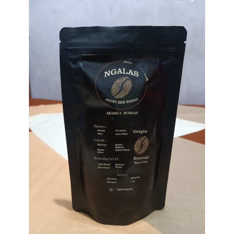 

NGALAS Kopi Bubuk 100 gr Arabica ARJUNO Natural