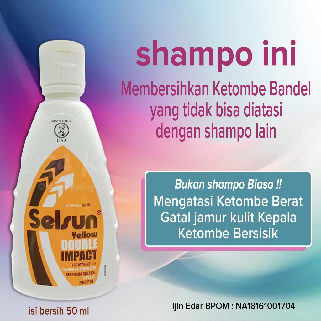 TERLARIS sampo Pembersih Ketombe BERAT shampo anti ketombe AMPUH mengatasi jenis ketombe parah sekal