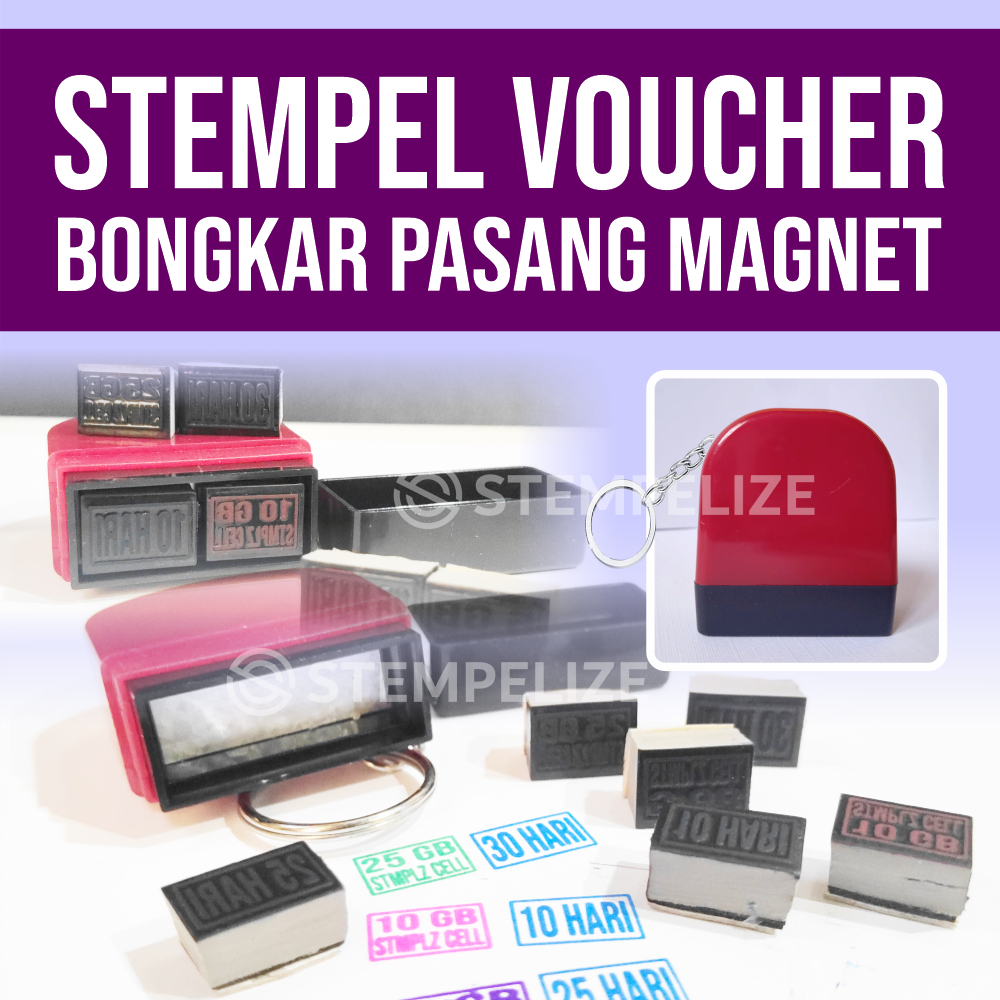 

Stempel Voucher Kuota Bongkar Pasang Magnet