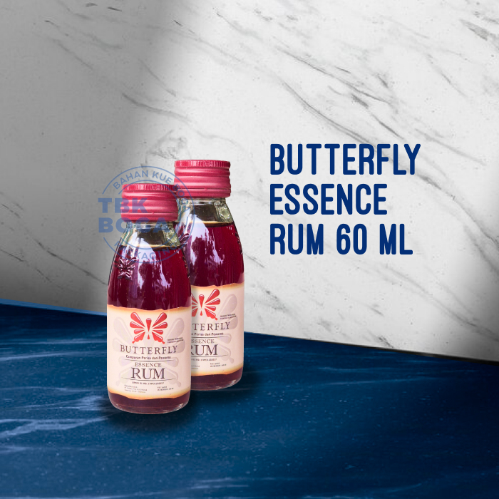 

Rum Butterfly ( 60 ml ) Essence Perisa Pewarna