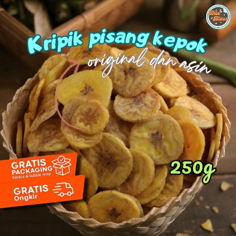 

keripik pisang koins | original asin gurih