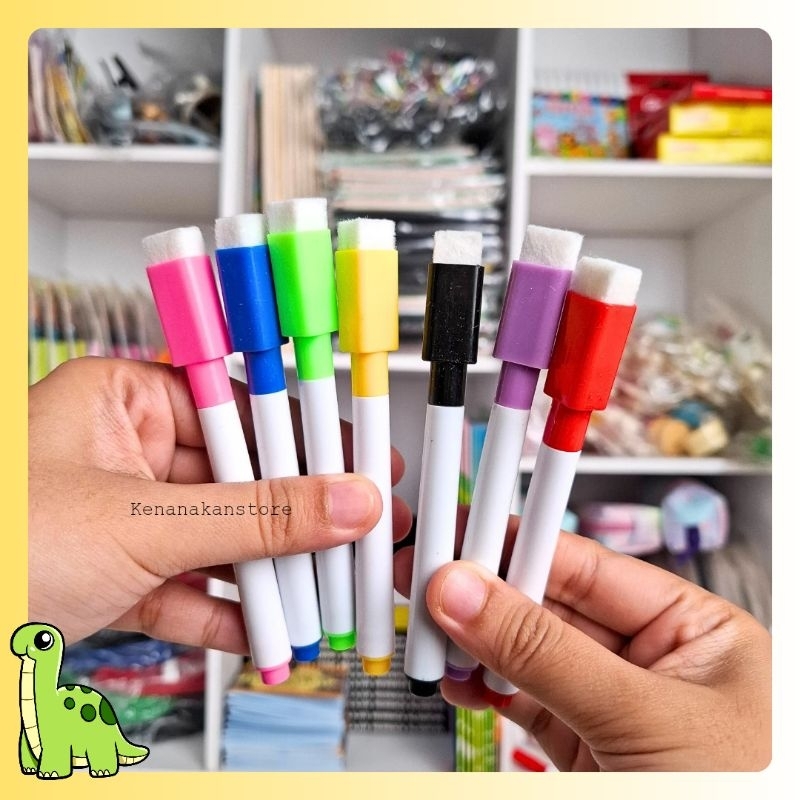 

KENANAKAN-1 SET ISI 7 WARNA-SPIDOL WIPE AND CLEAN/SPINDOL BISA DI HAPUS