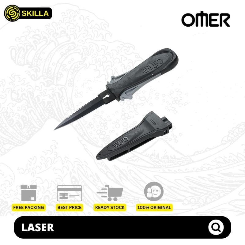 Omer Laser Diving Knife Freediving Spearfishing