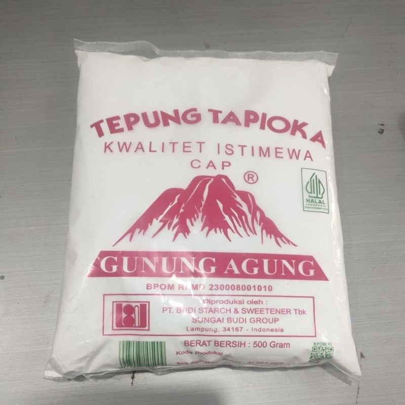 

Tepung tapioka/gunung agung