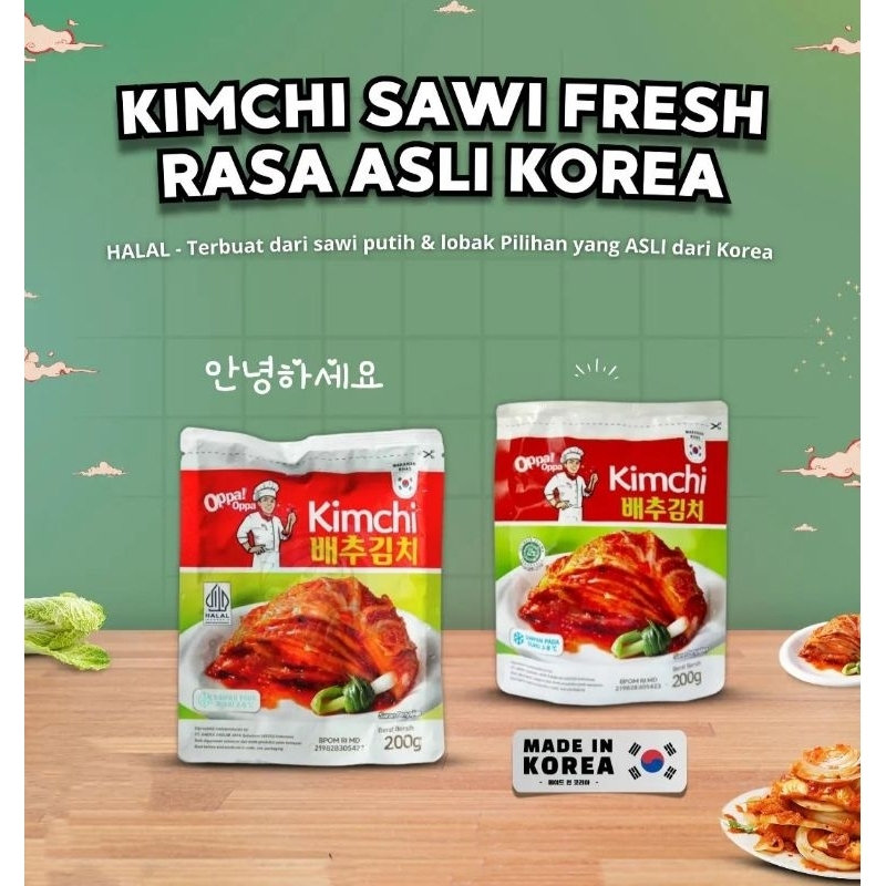 

Oppa Kimchi Sawi Java Superfood 200 Gram