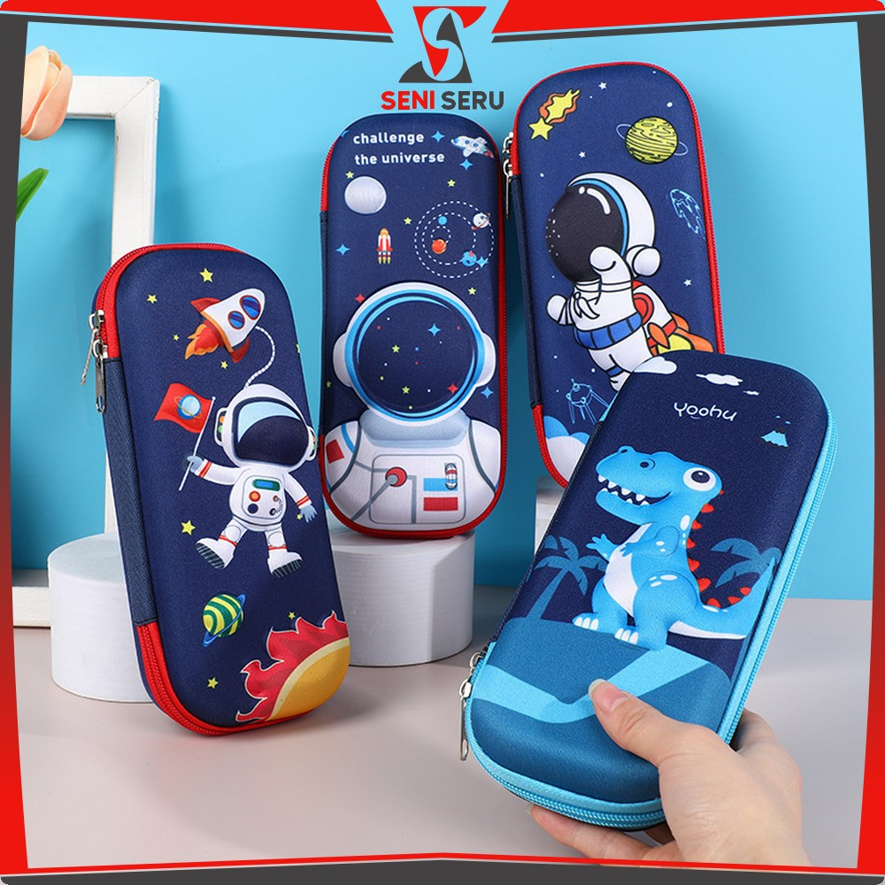 

Tempat Penyimpanan Alat Tulis Anti Air Kotak Pensil 3D Karakter Timbul Tempat Pensil Anak Sekolah TK Seni Seru A39