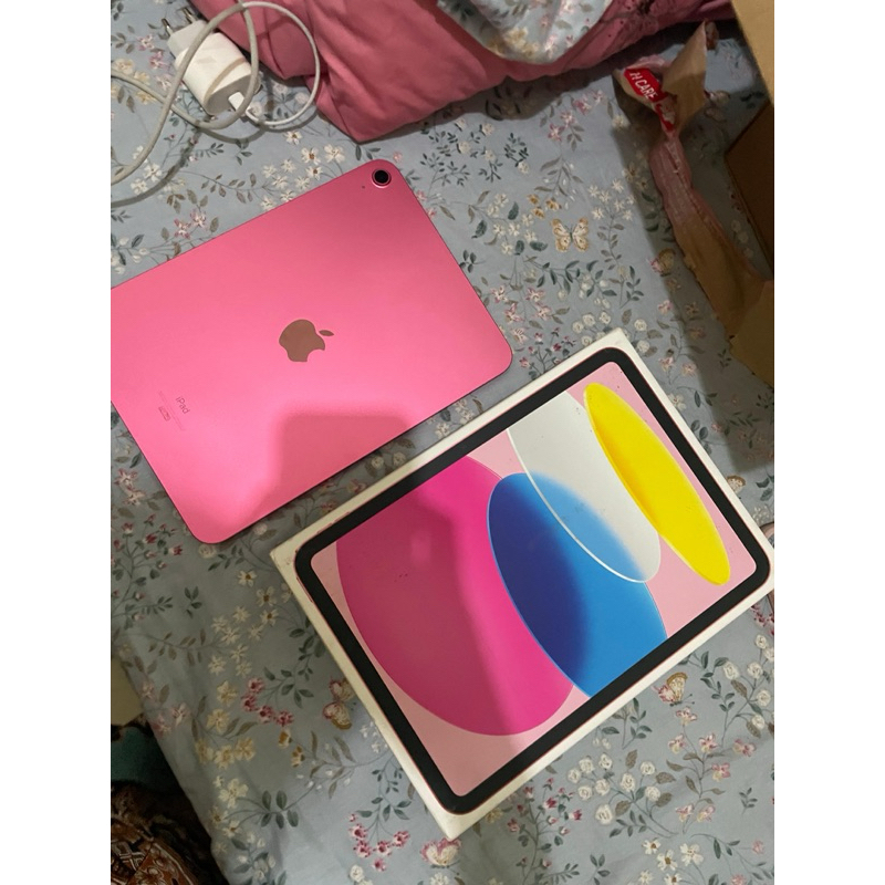 ipad10 64gb warna pink ex ibox garansi on