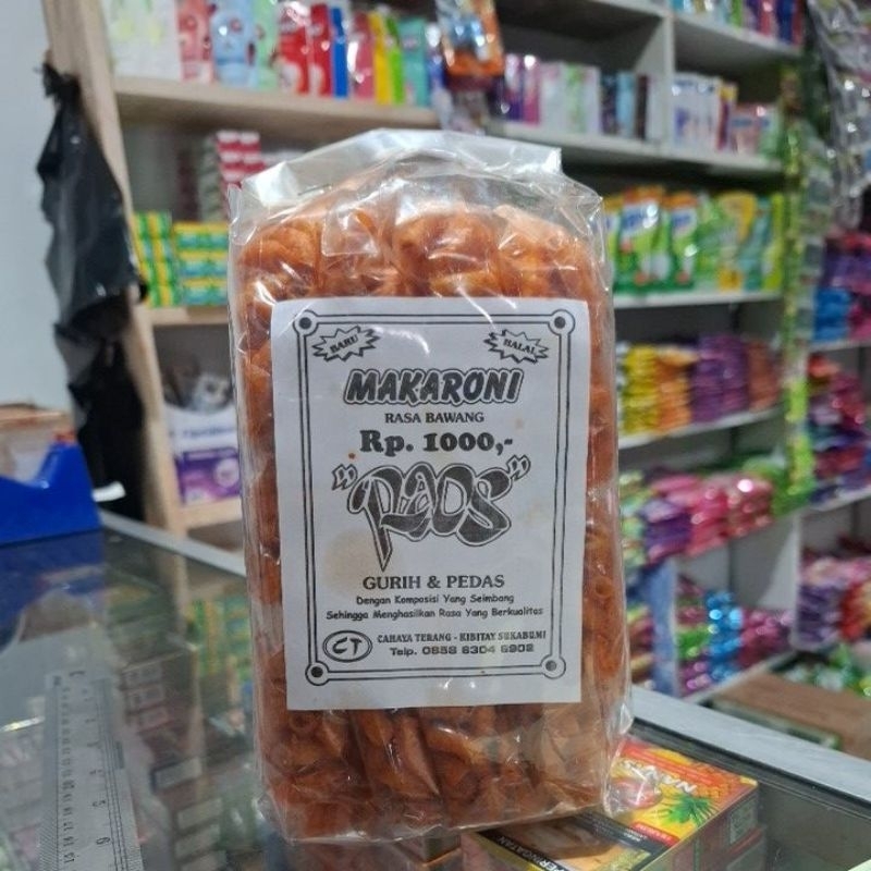 

Makaroni Rasa Bawang Kopi Guruh & Pedas
