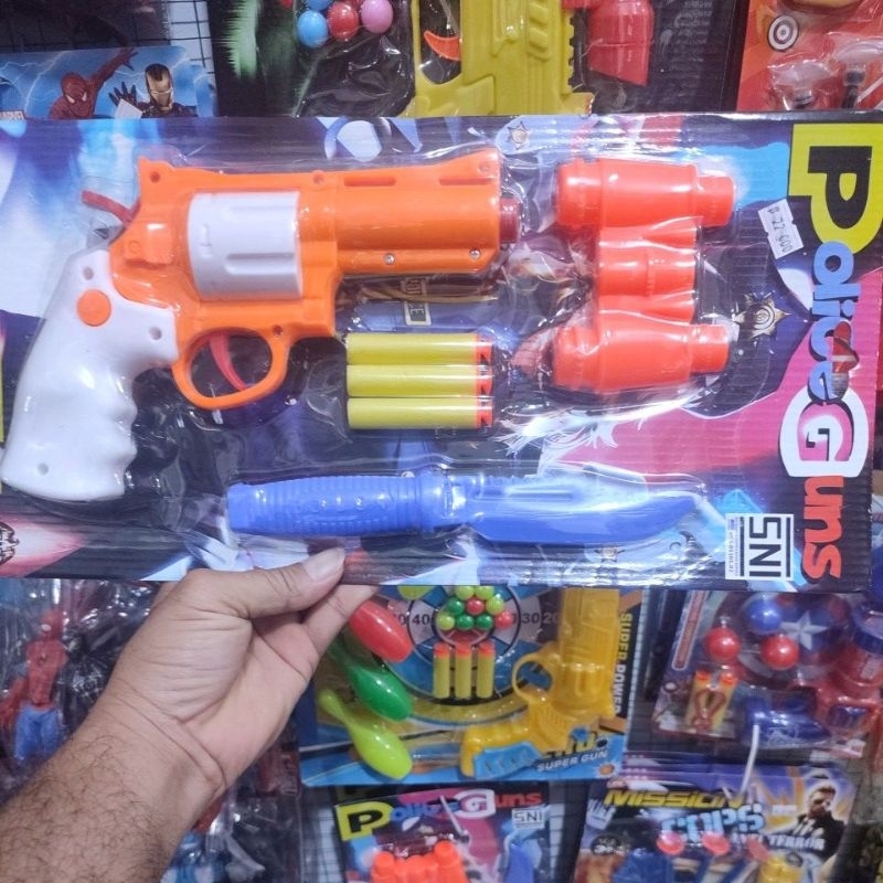 Mainan Pistol / Pistol Soft Bullet /Mainan pistol peluru busa