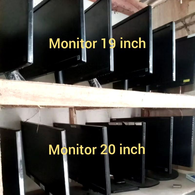 Monitor 19 inch 20 inch wide Normal - Monitor untuk CCTV PC