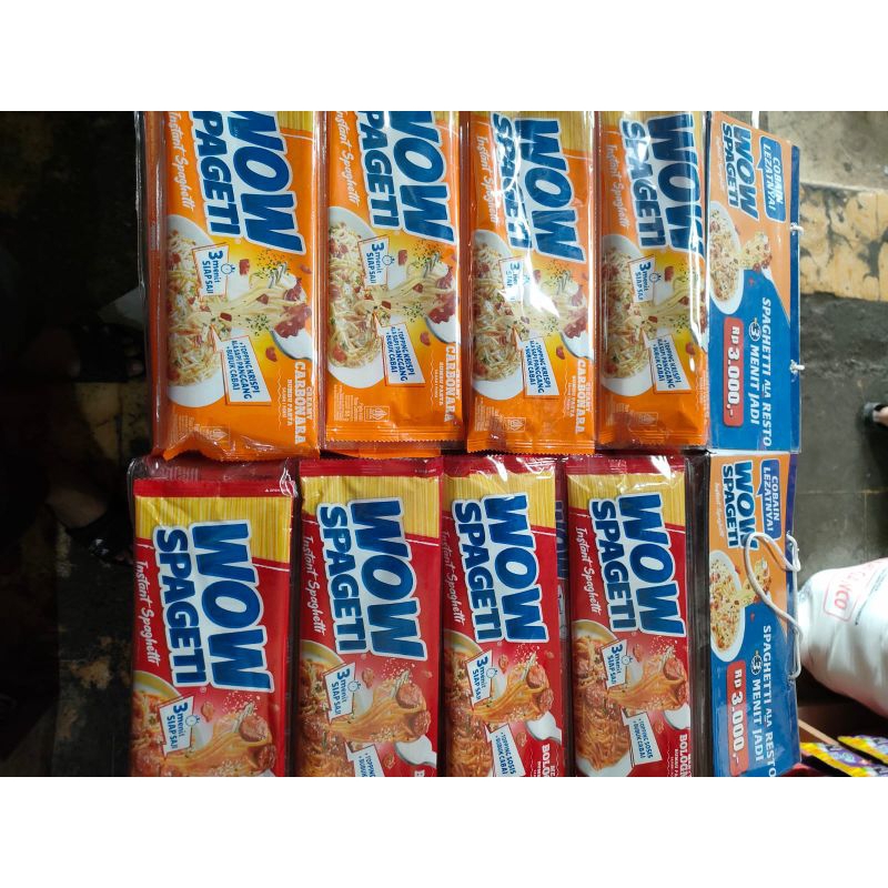 

Wow Spageti Meaty Bolognese(3pc)