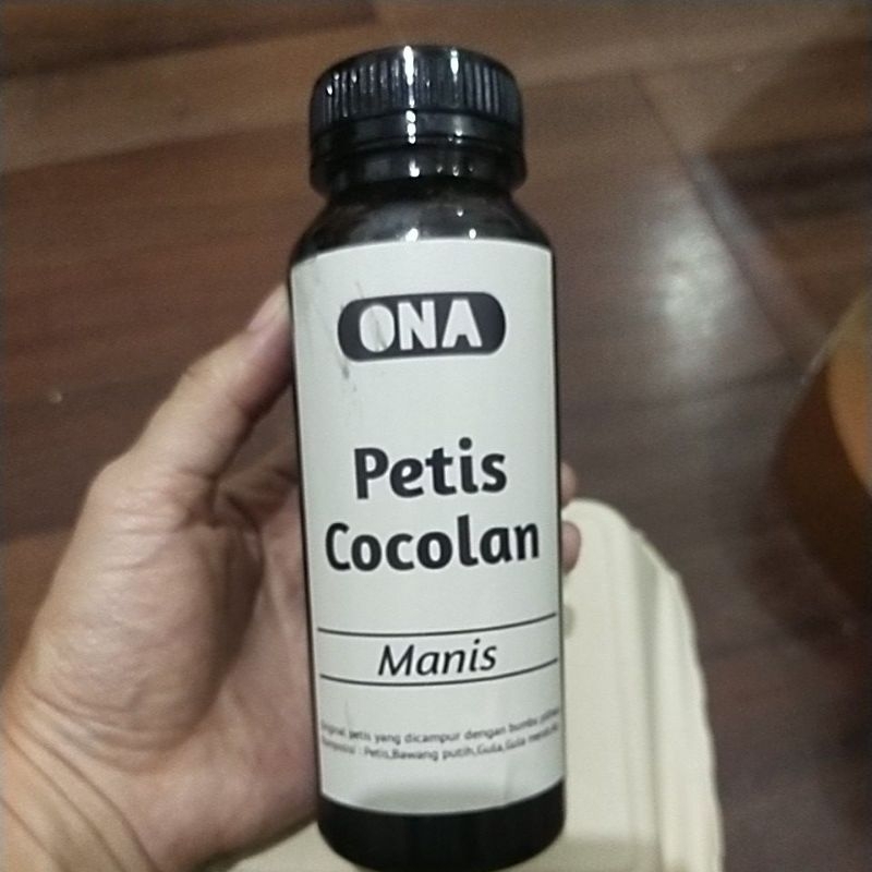 

petis cocolan Ona untuk gorengan bakwan tahu dkk