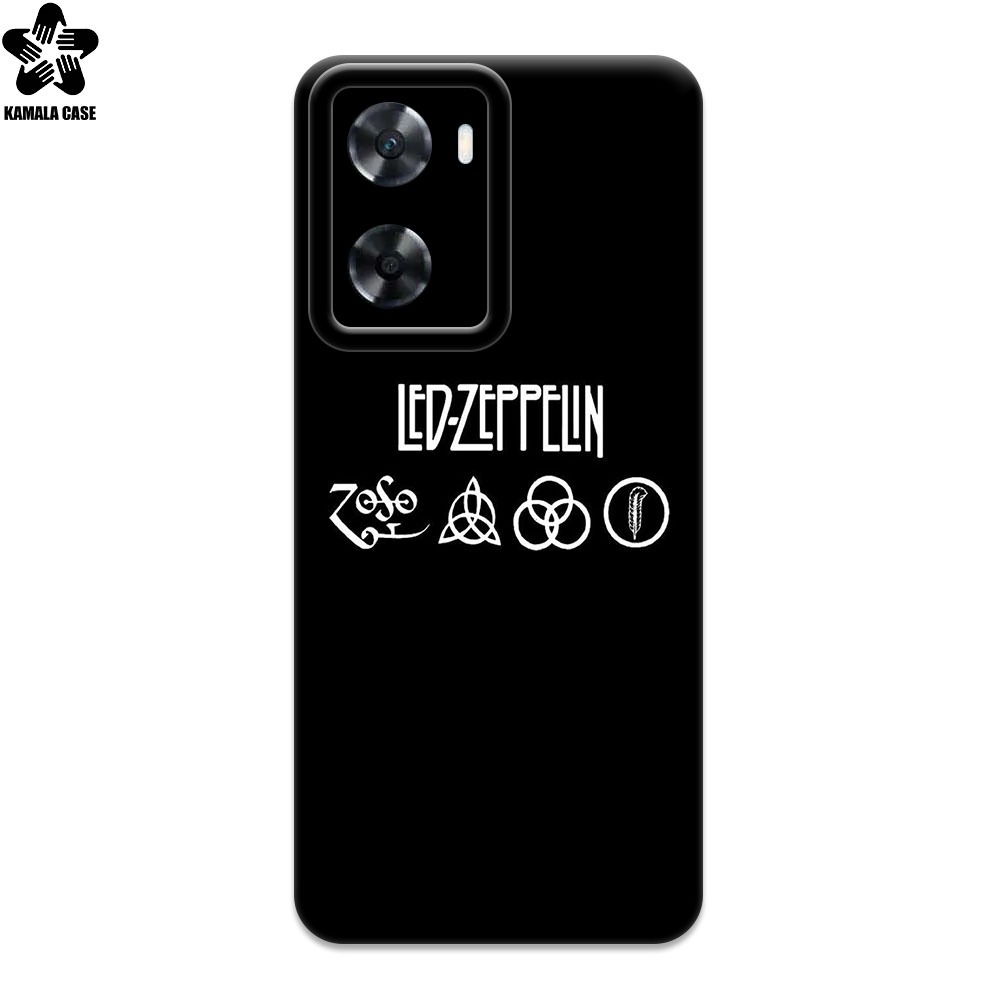 SOFTCASE PREMIUM MOTIF BAND LED ZEPPELIN FOR OPPO A57 2023 A53 A54 A55 & ALL TYPE OPPO  - CASE PRO K