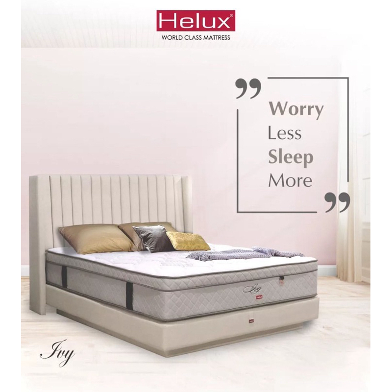 Promo helux ivy springbed latex termurah