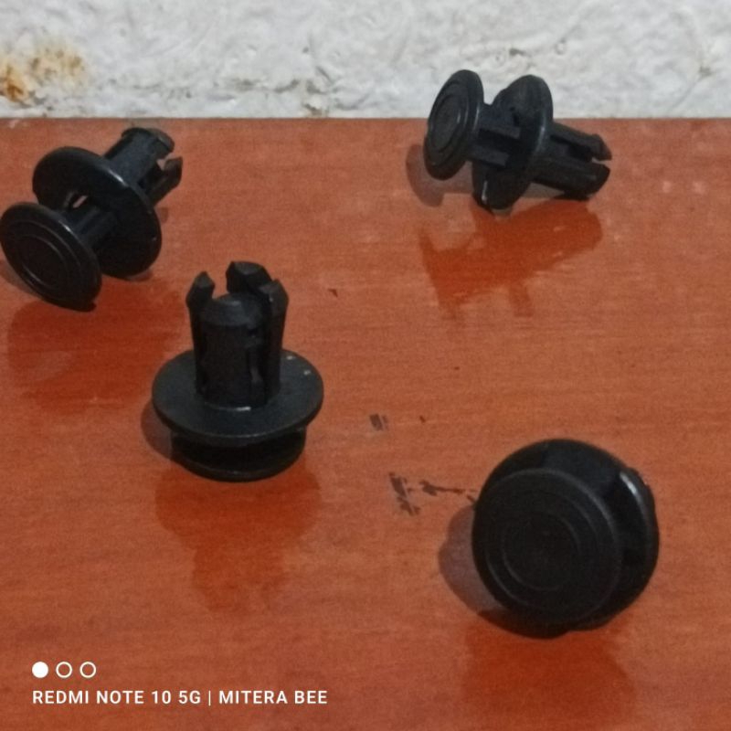klip bemper universal 10mm semua mobil honda jazz brio mobilio
